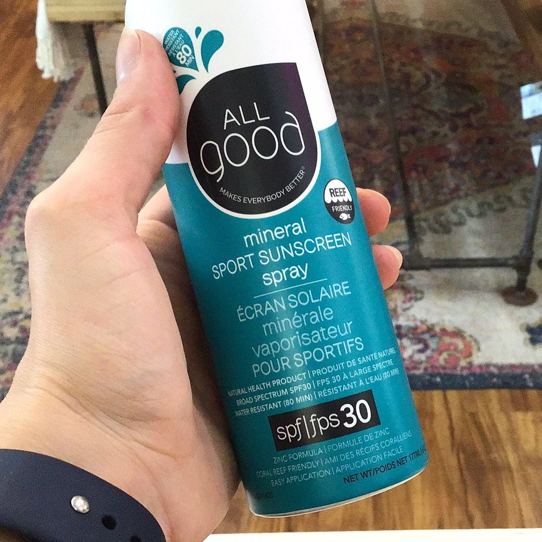 Sunscreen spray