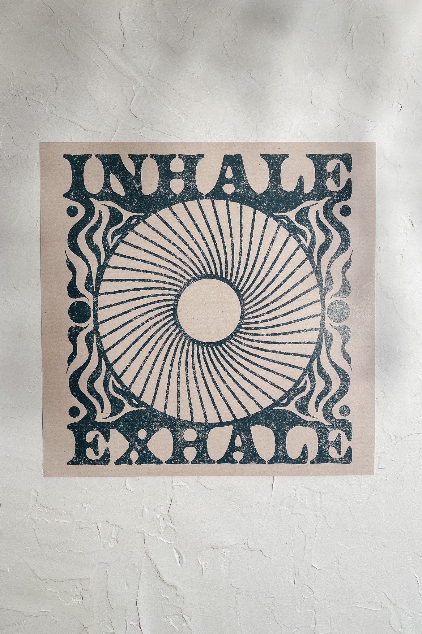 Cai & Jo Inhale Exhale Print - Simple Good