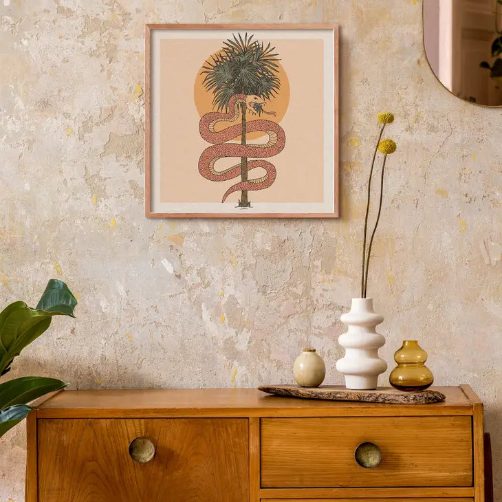 Cai & Jo Palm Snake Print - Simple Good